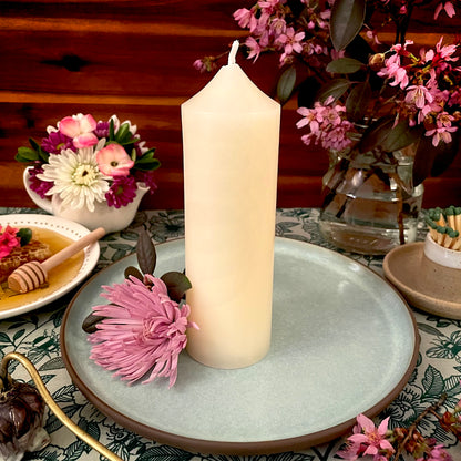 Point of Serenity Pillar Candle (6in)