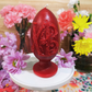 Khrystos Voskrese Red Paschal Egg Beeswax Candle