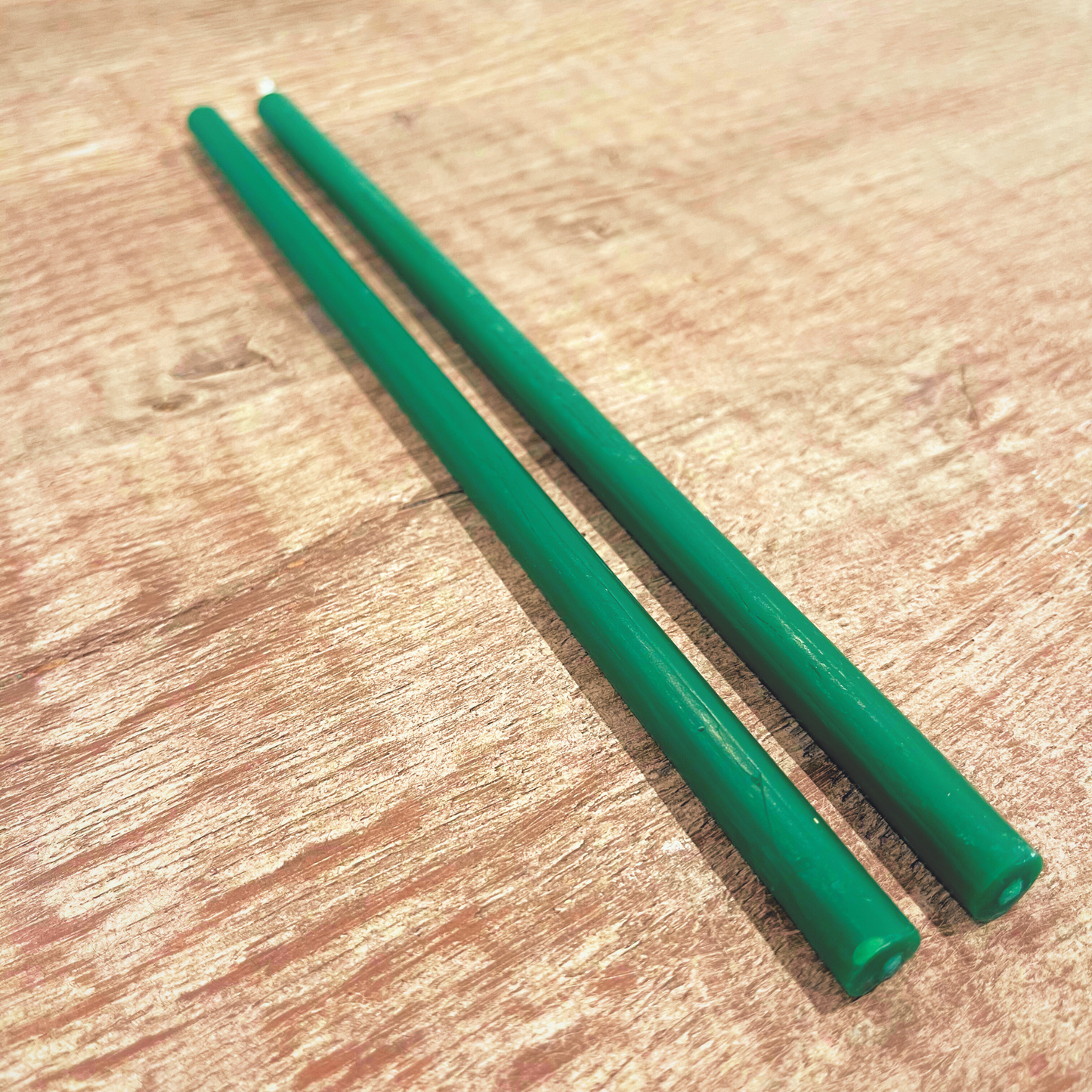 Green Beeswax Taper Case (Thin 10 in)