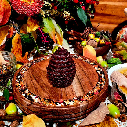 Autumn Essence Pinecone Candle